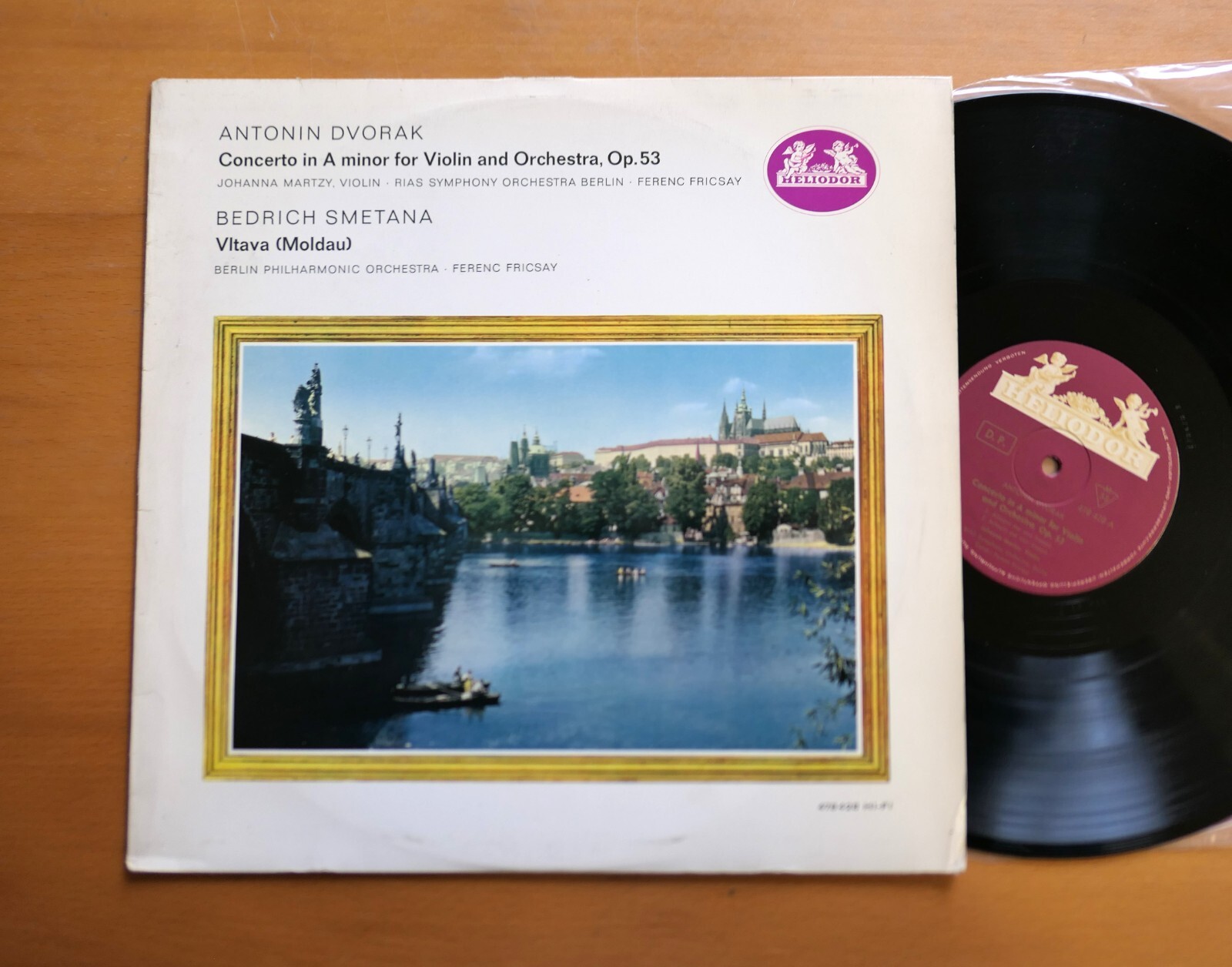 Johanna Martzy Dvorak Violin Concerto Ferenc Fricsay NM