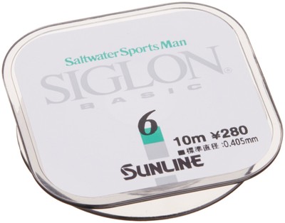SUNLINE Nylon Line SIGLON Basic 10m No. 6 Natural Clear