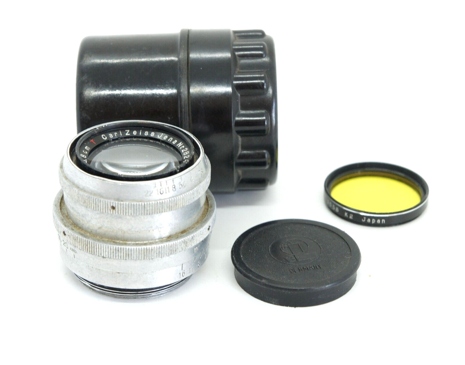 RARE WAR TIME! CARL ZEISS JENA Biotar LENS 2/58 mm M42 SCREW RARE WAR TIME! CARL ZEISS JENA Biotar LENS 2/58 mm M42 SCREW