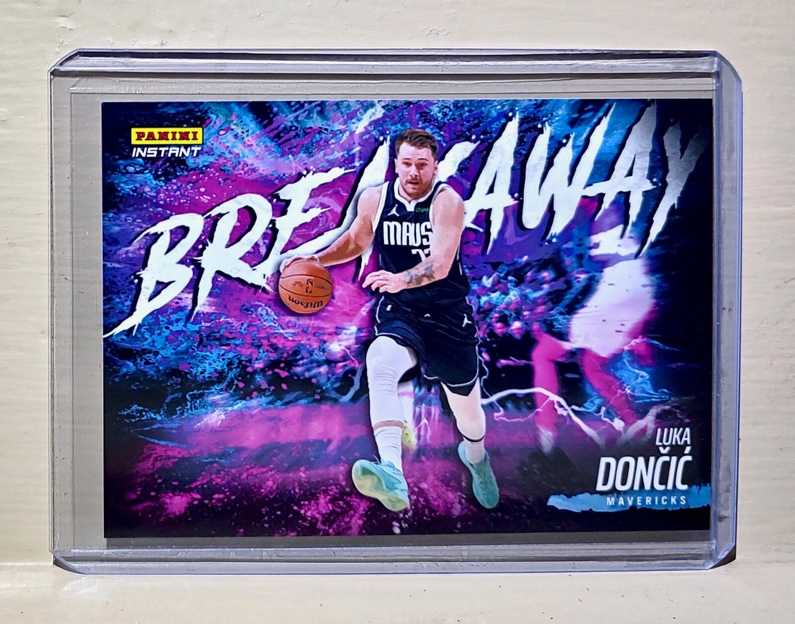 Luka Doncic 2023-24 Panini NBA Breakaway Basketball #14 Card