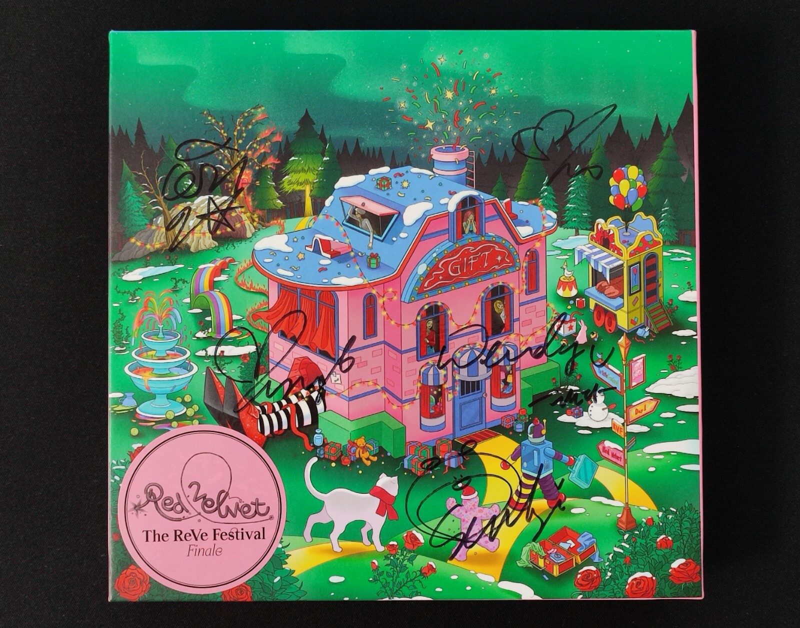 red velvet 直筆サイン アルバム psycho サイコ 非売品 トレカ