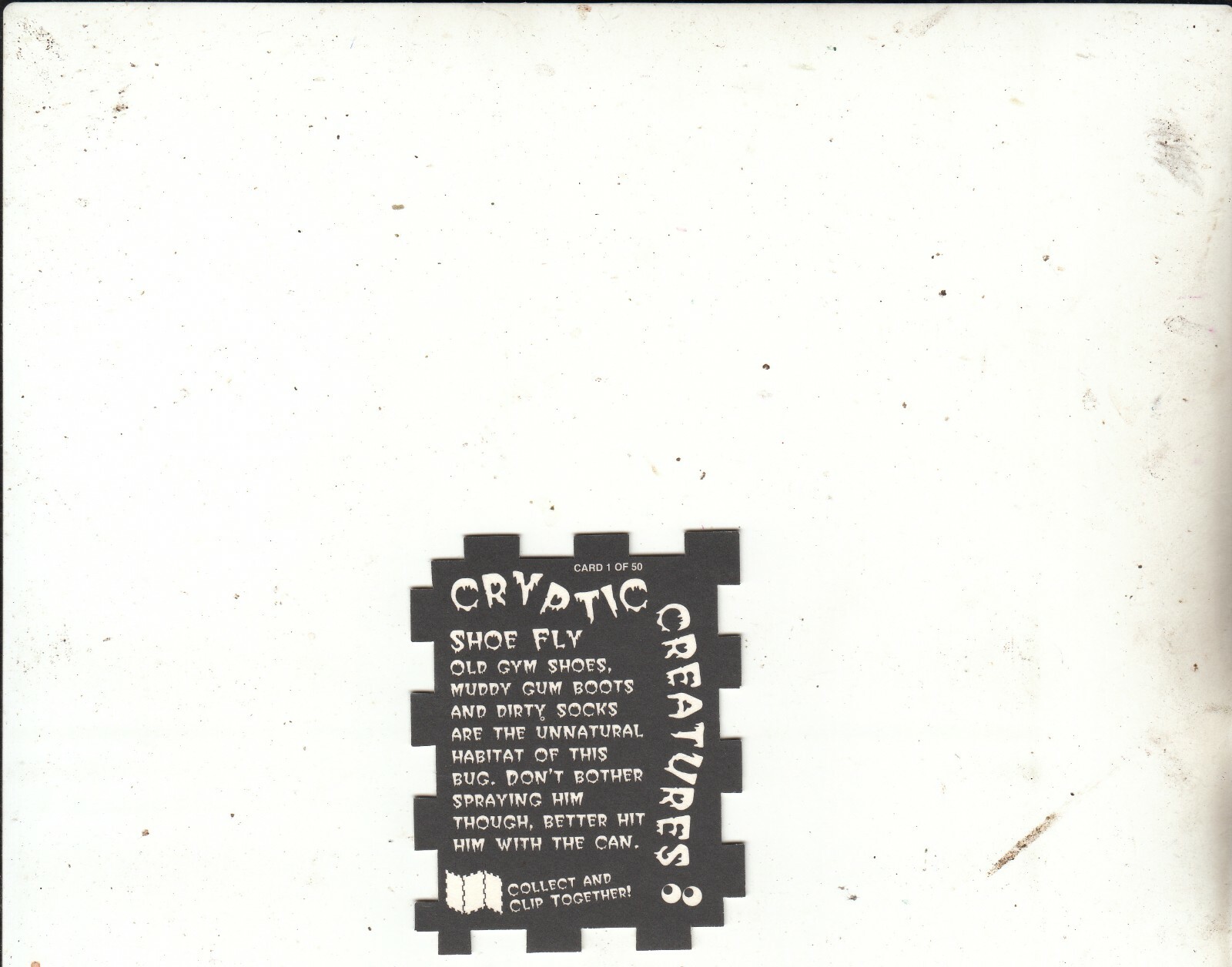 Rare-Lucky Dip-Cryptic Creatures-Trading Cards-[No 1]-L2046-1 Card