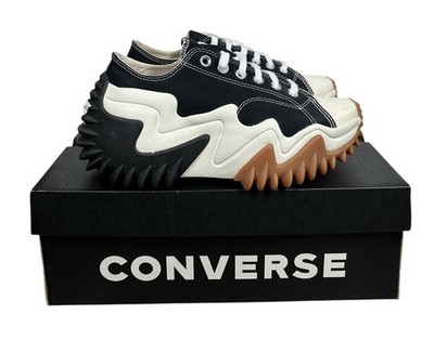 Converse Run Star Motion Platform Low Black Egret Men Unisex