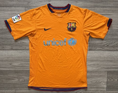 Barcelona 2006 2007 Away Football Jersey Soccer Shirt Nike