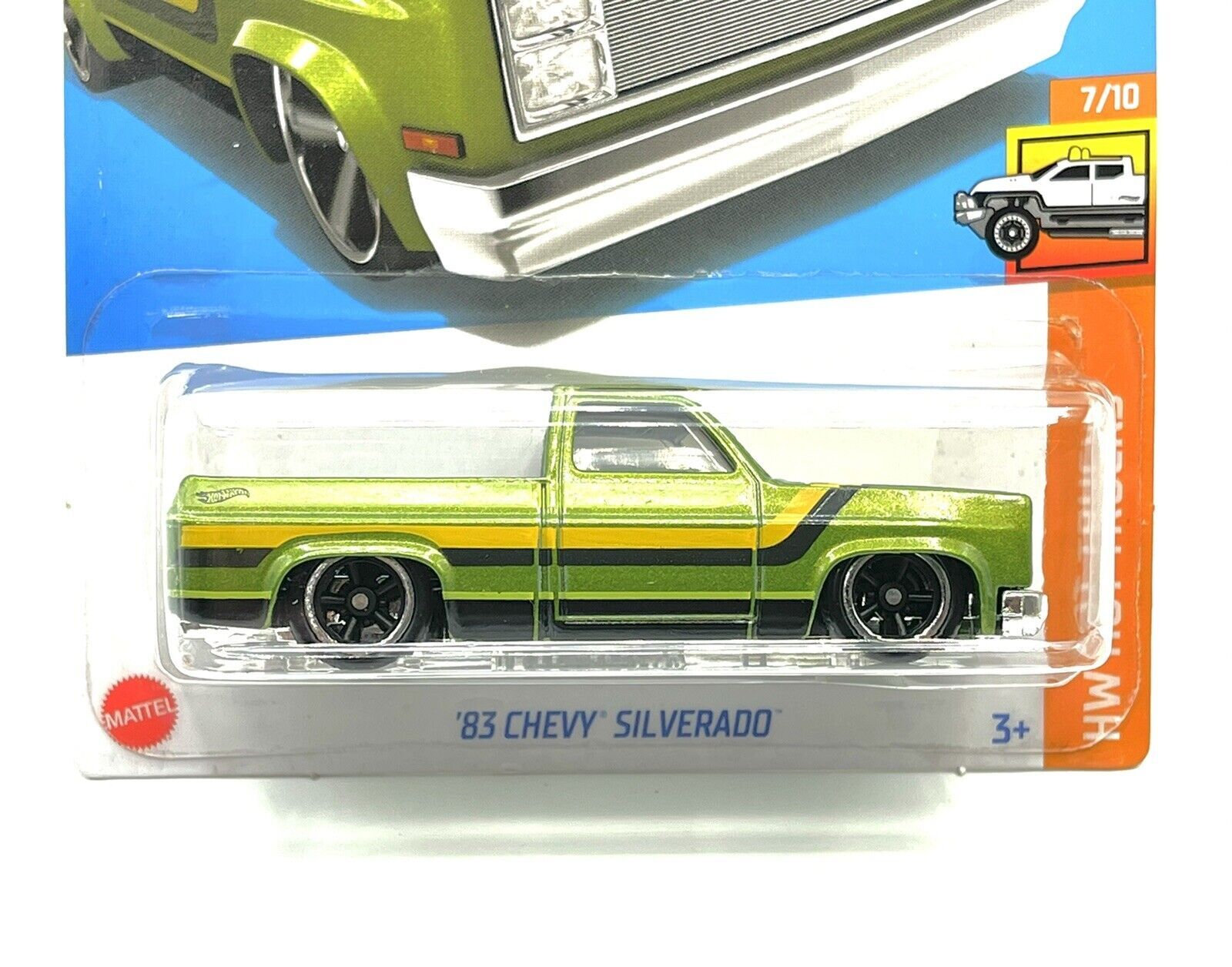 Hot Wheels ’83 CHEVY SILVERADO ３台セット 未開封 Amazon.com: Hot Wheels 2022 - Toon'd '83 Chevy Silverado