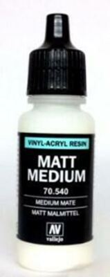 Vallejo 17ml Bottle Matte Medium