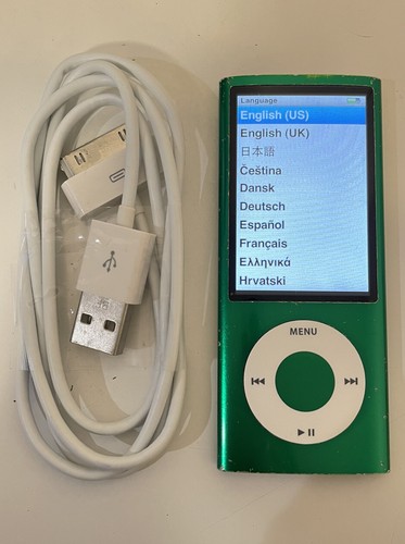 新品iPod nano 第五世代 グリーン 16GB iPod nano 中古 iPOD 第5世代 16GB グリーン 即日発送 MC068J/A
