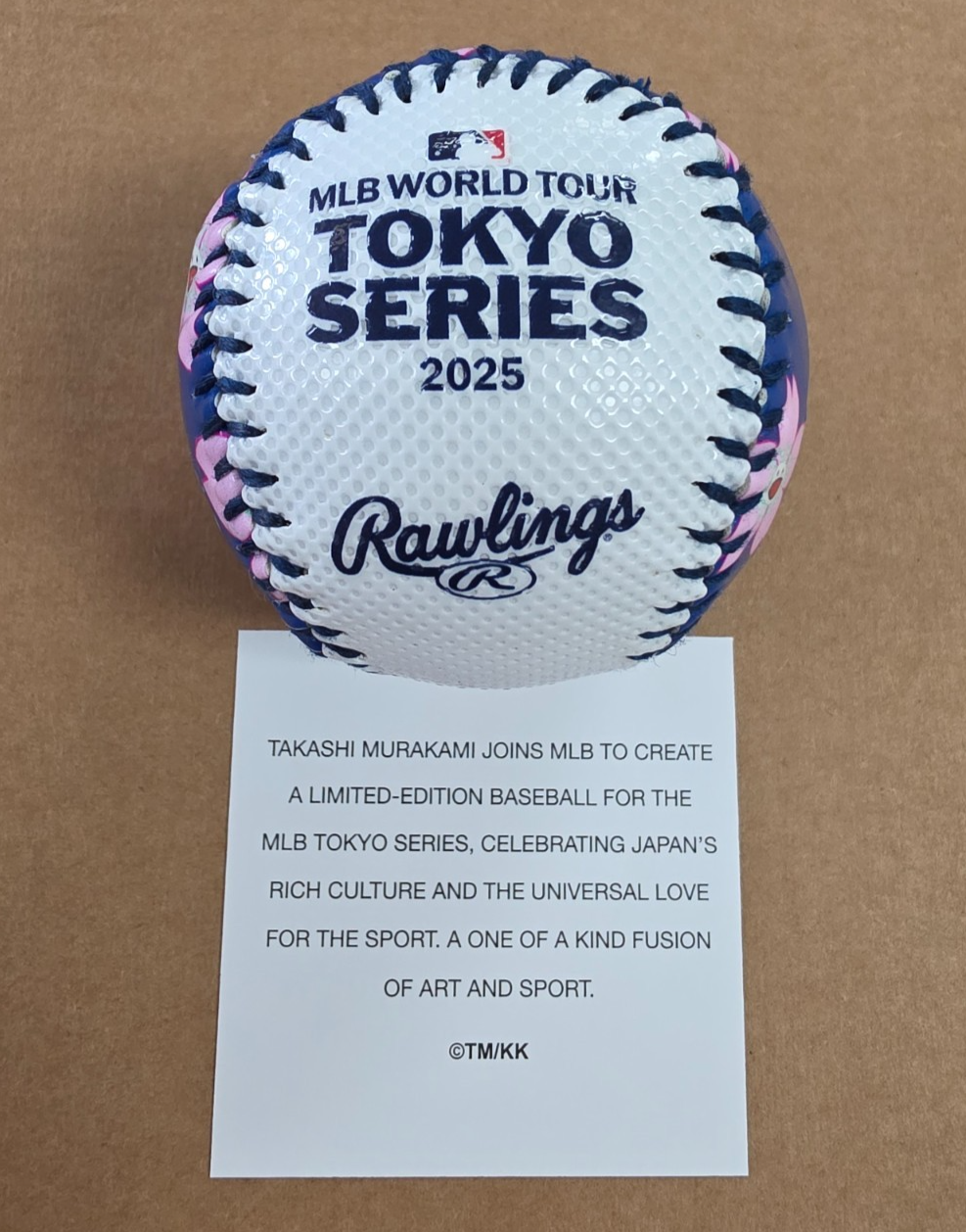 村上 隆 x MLB 東京Series 2025 Rawlings ball Rawlings MLB World Tour Tokyo Series Baseball | Rawlings