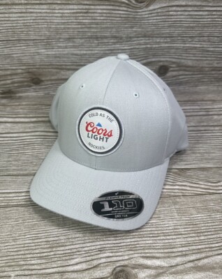 Travis Mathew Coors Light Cold As The Rockies Gray Adjustable Snapback Golf Hat