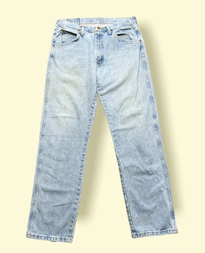 1990's Wrangler flare denim pants USA製 Wrangler Vintage 90s Bootcut Flared Washed Denim Pants 32