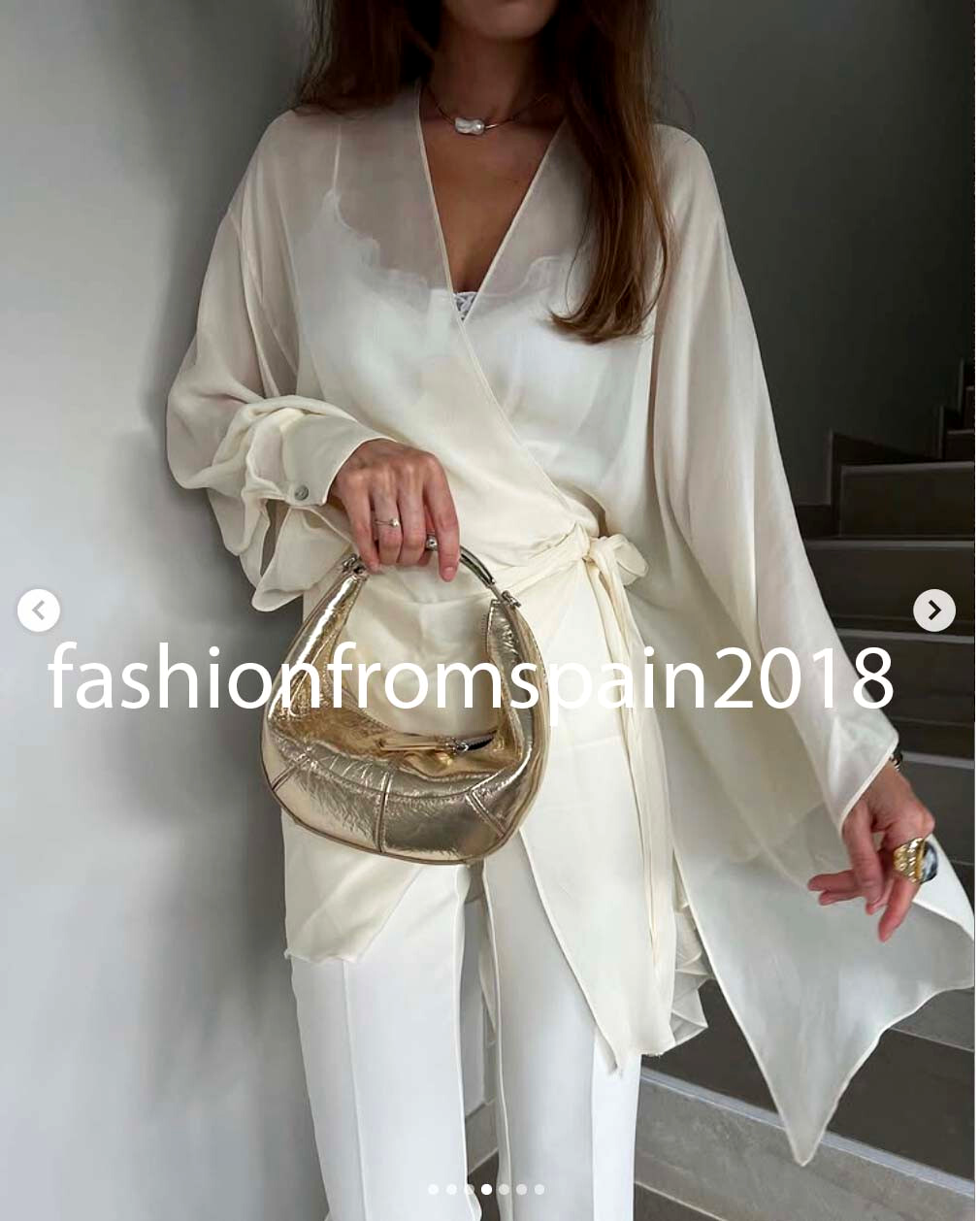 ZARA NEW WOMAN ASYMMETRIC ZW COLLECTION CAPE TIE SHIRT ECRU