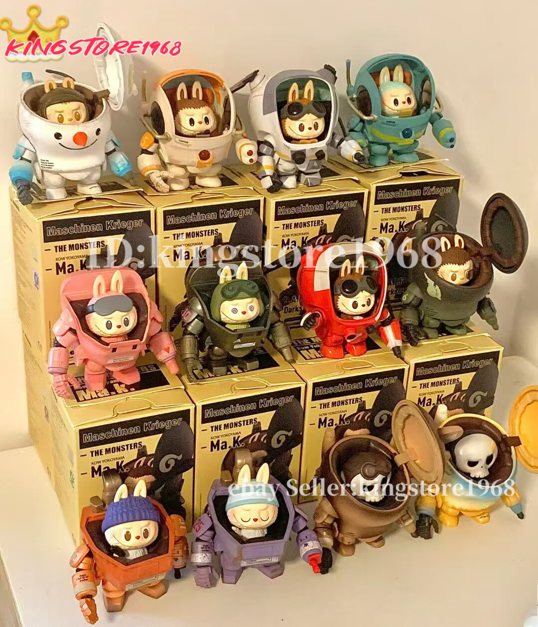POP MART Labubu The Monsters X KOW YOKOYAMA Ma.K.Blind Box POP MART Labubu The Monsters X KOW YOKOYAMA Ma.K.Blind Box
