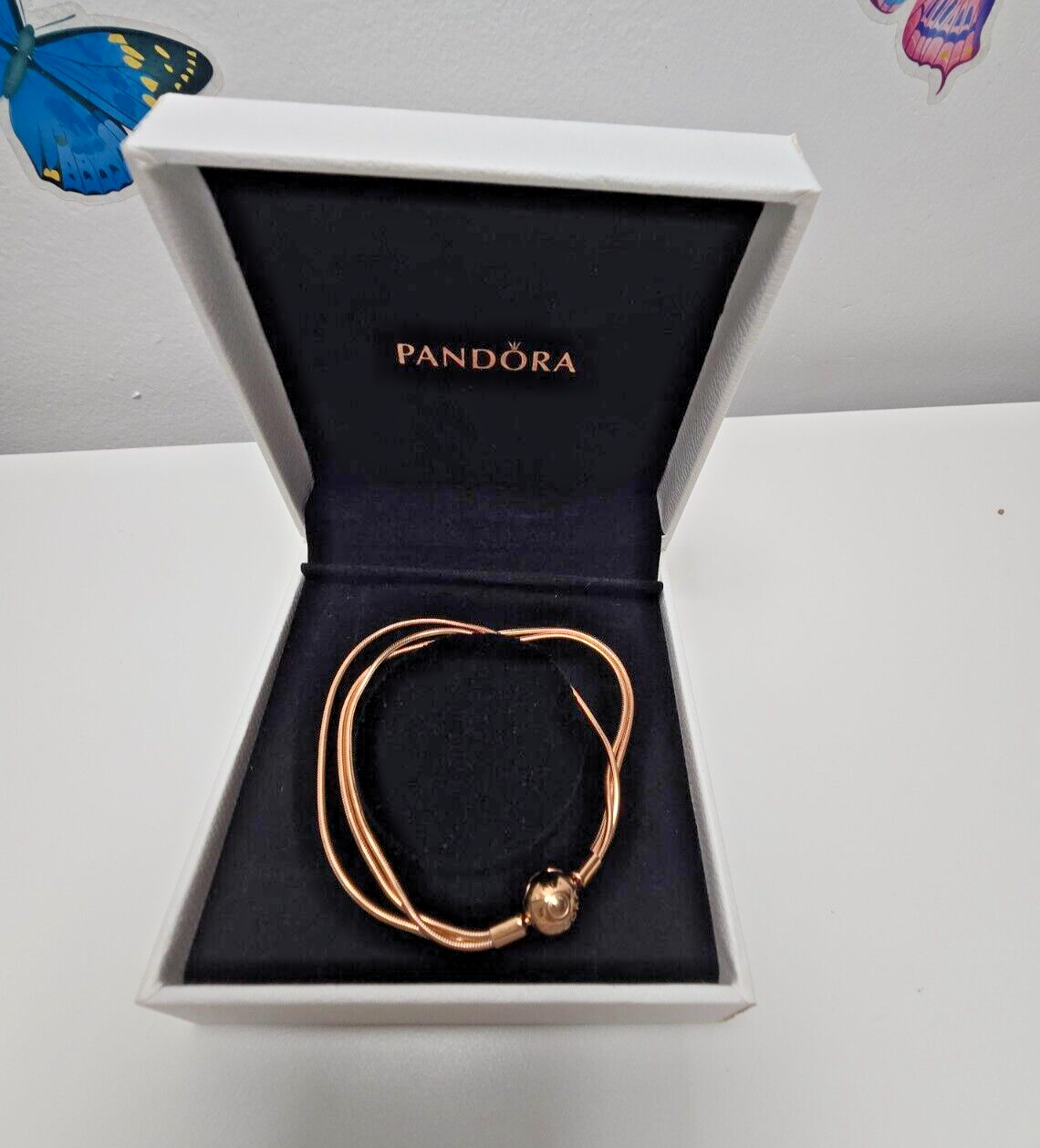 NEW PANDORA MOMENTS MULTI SNAKE CHAIN BRACELET 589338C00