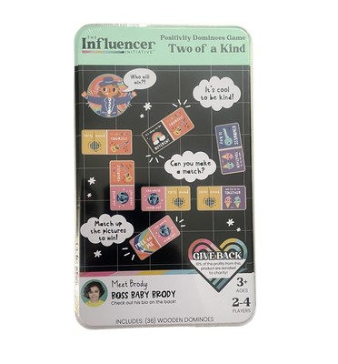 The Influencer ''Two Of A Kind''Dominos Game
