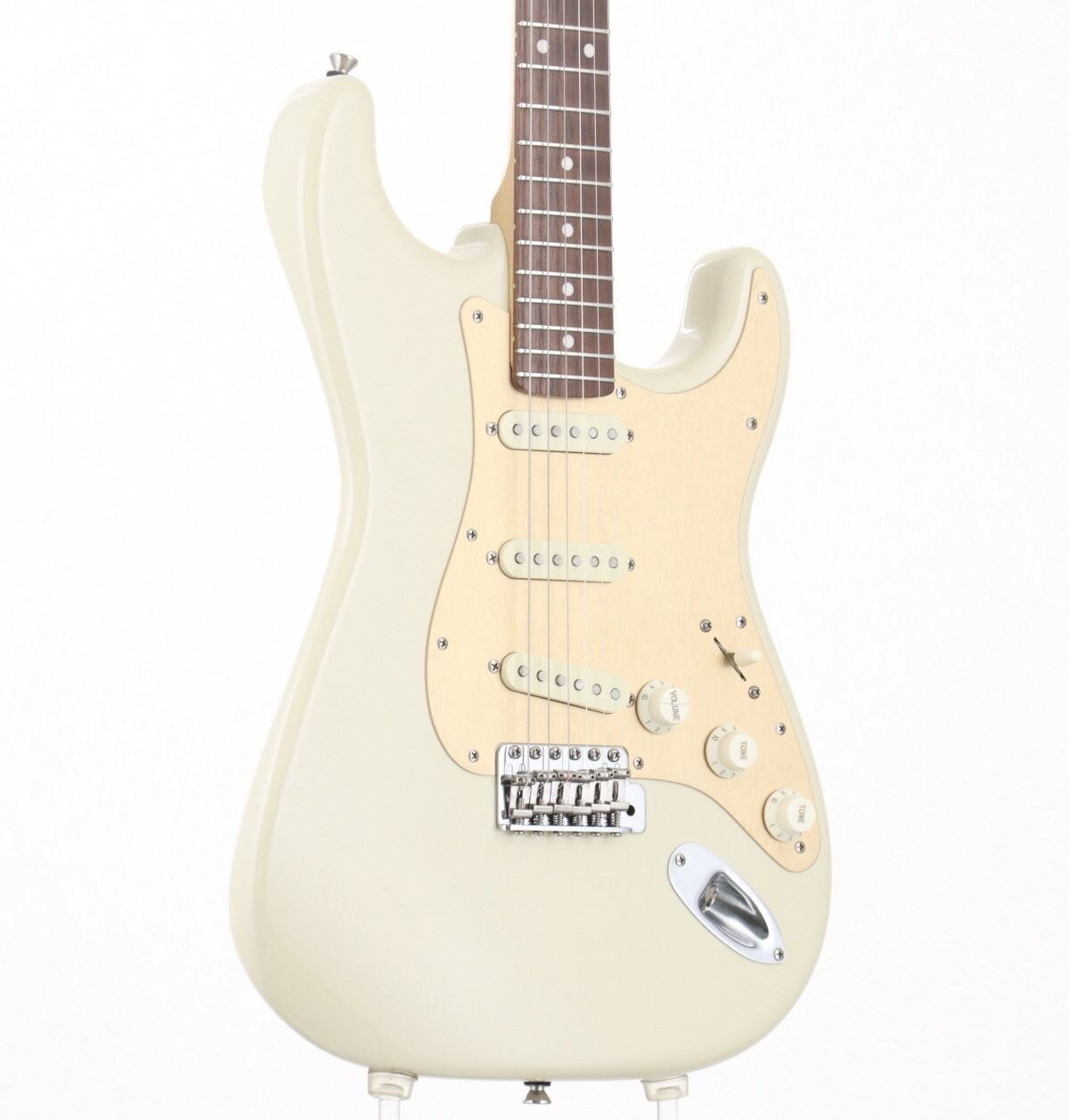 USED momose NST-STD/NJ White Blonde Electric Guitar ST Type