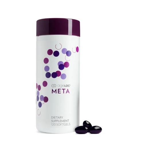 Nu Skin Pharmanex AgeLoc Meta Healty Metabolism 120 Gels New