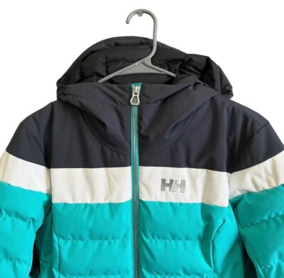 Helly Hansen Imperial Puffy Insulated Ski Jacket Sz M Recco Wind&Waterproof