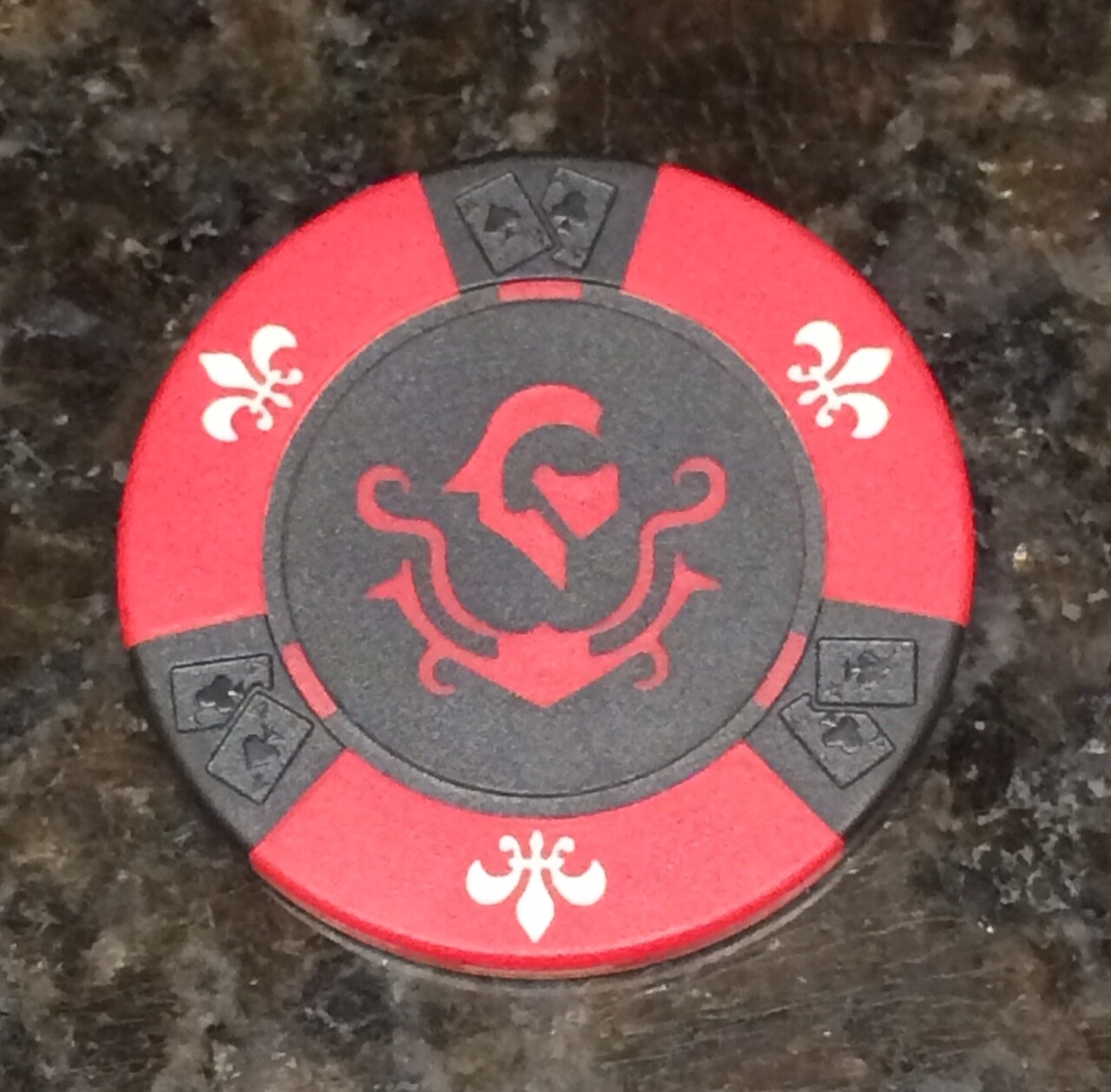 RARE - New Regal Knight 11.5 Gram Clay Composite Poker Chips (1,000 Chips) *NICE