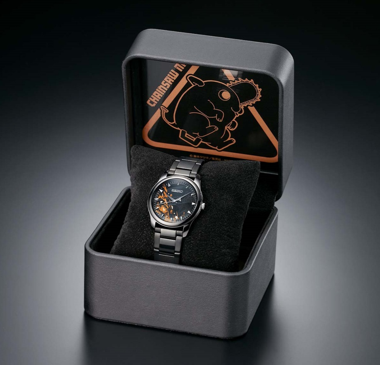 Pre-owned Seiko Chainsaw Man X  Collaboration Watch - Limited Edition Of 5,000 Pieces