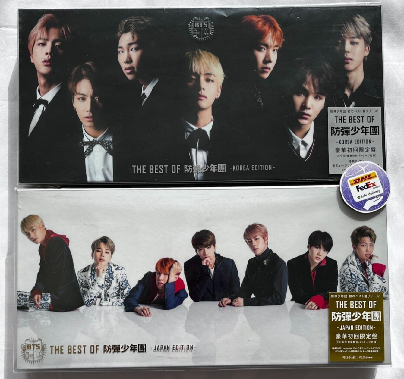THE BEST OF BTS KOREA Edition & JAPAN Edition CD DVD Special Photo