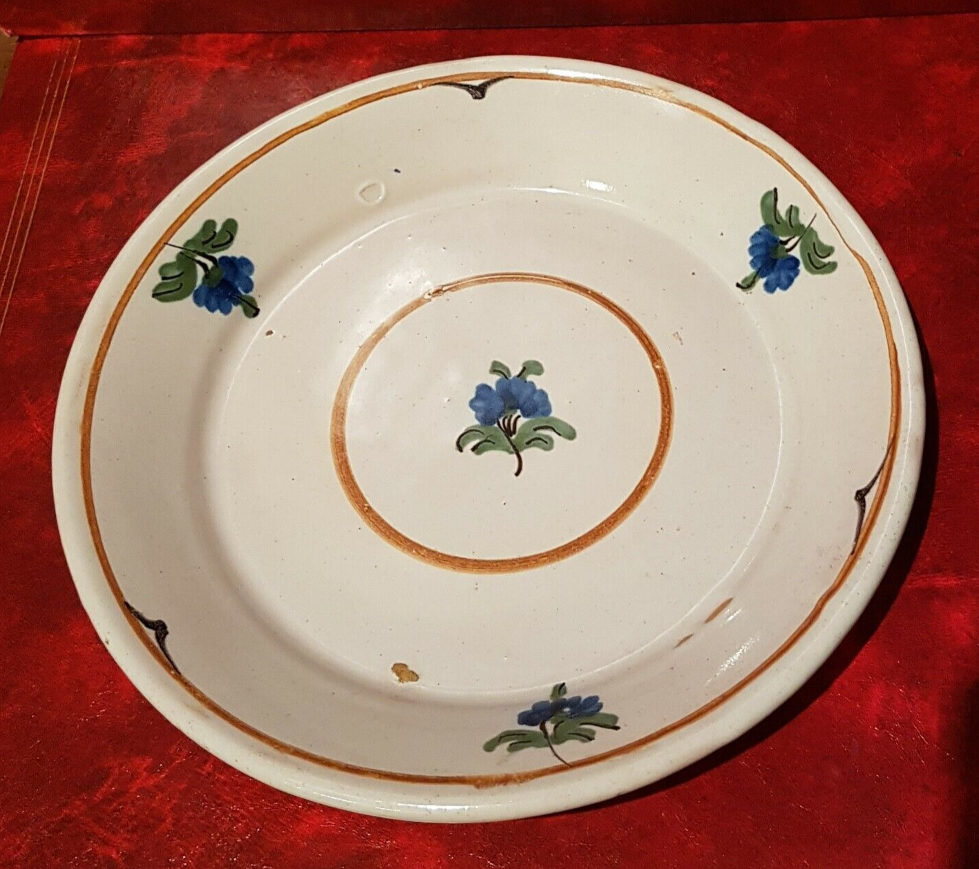 人気セール，定番人気】 Faience Fine / Antique Plate フランス