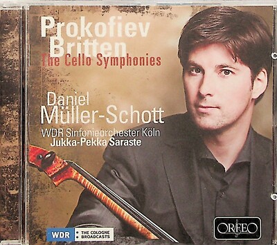 Prokofiev, Britten -The Cello Symphonies CD -Daniel Muller-Schott (Saraste) 