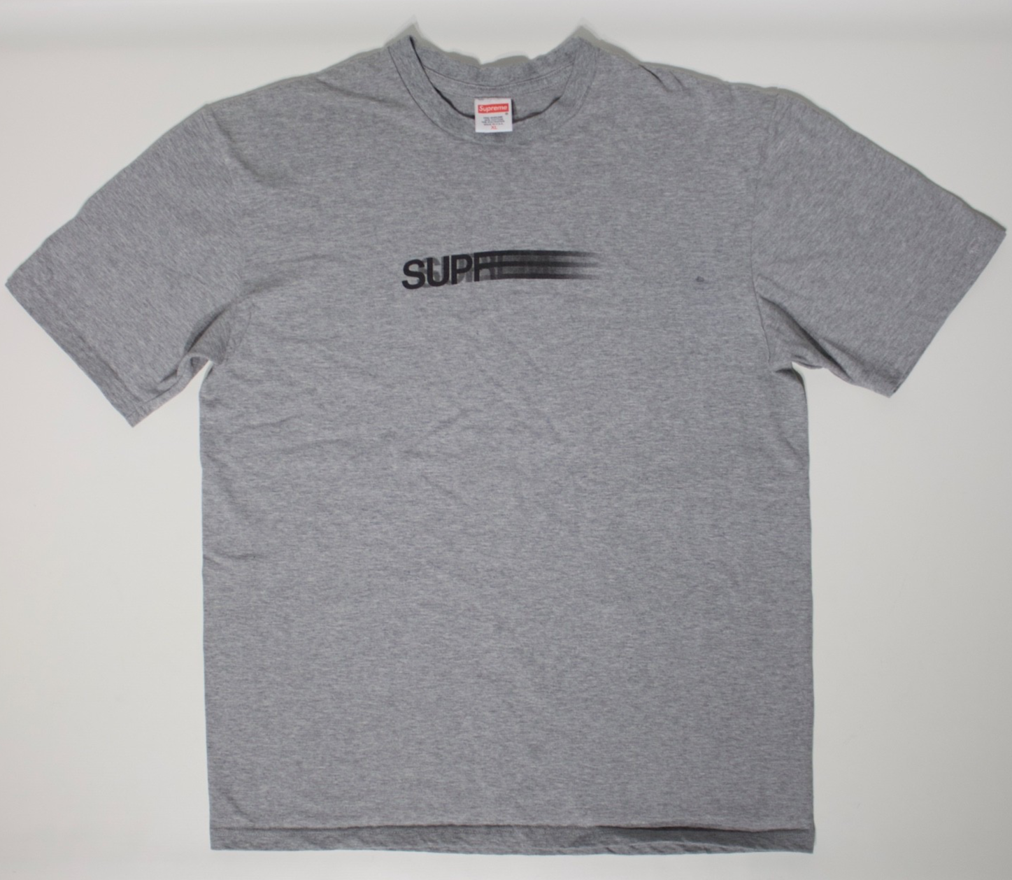 Supreme motion logo tee L グレー Supreme Motion Logo Tee Heather Grey Men's - SS16 - US