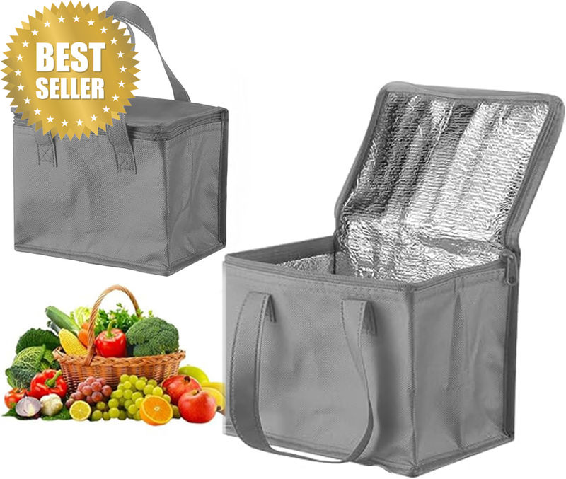 2 Pack Cooler Bag 26X33X41Inch, Collapsible Cooler, Reusable Shopping Bags for G