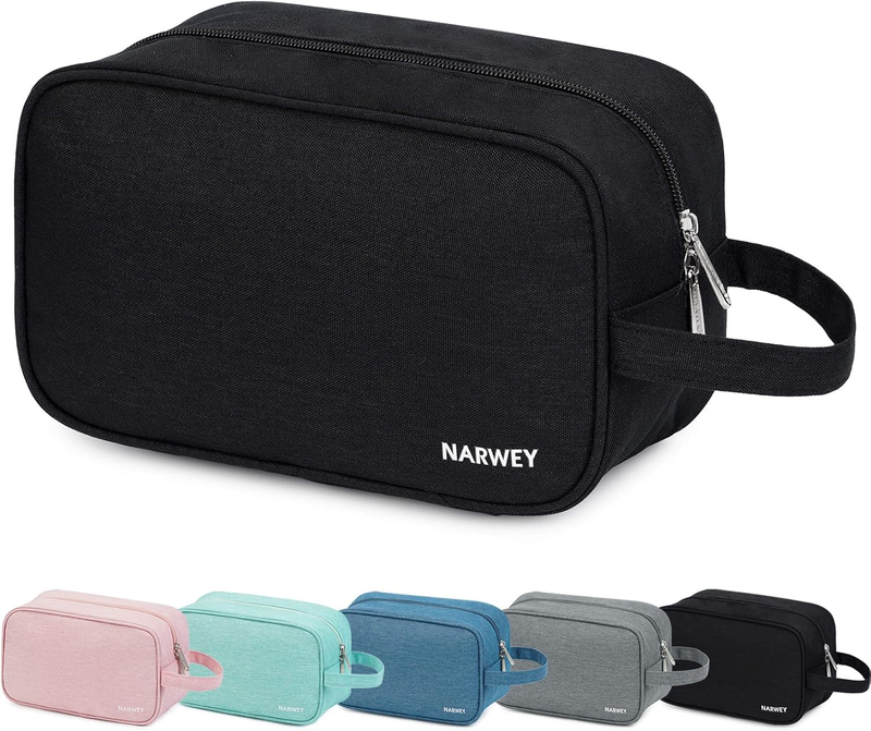 Travel Toiletry Bag: Dopp Kit for Men & Women, Shaving & Accessories Organizer