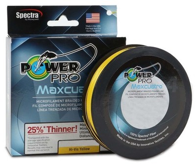 Buy Power Pro Maxcuatro 33400200300Y Braided 20 Lb 300 yd. Fishing Line