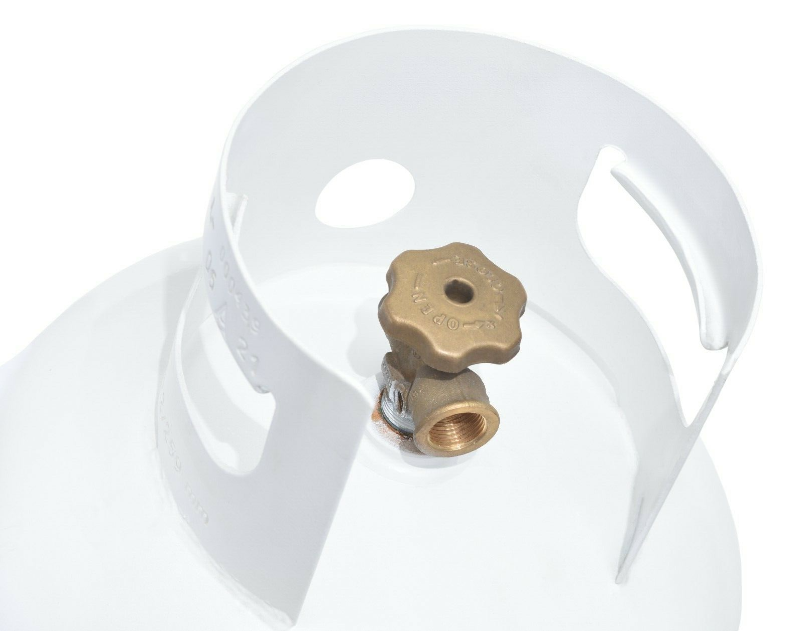 60 LB Pound Steel Propane Tank LPG Refillable Cylinder with POL Valve NEW