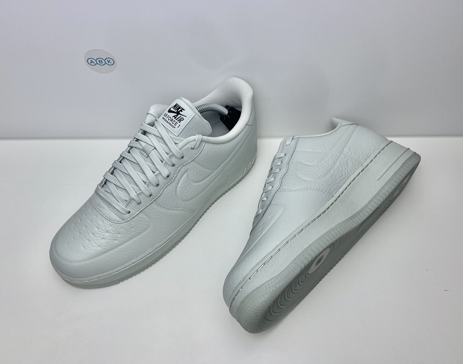 Mens Nike Air Force 1 07 Pro Tech Low Grey Waterproof Pebble
