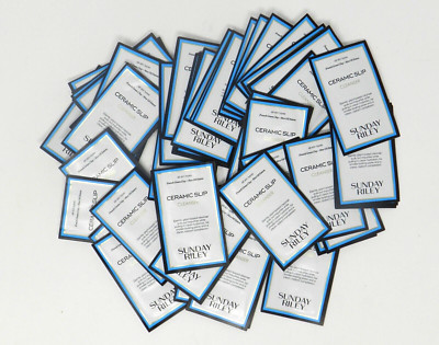 Sunday Riley Ceramic Slip Plant Based Cleanser Sample Packets Set of 100