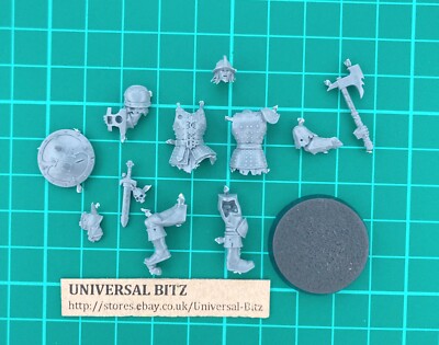 Hornshield with Axe and Shield F Chaos Legionaires Warcry Darkness Single S2 D