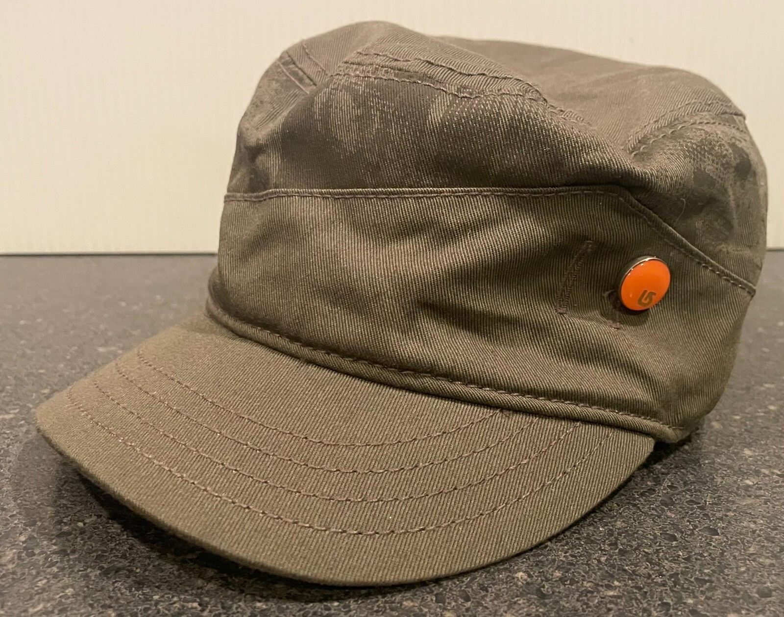 Burton Snowboard Tank womens military army green Hat Cap