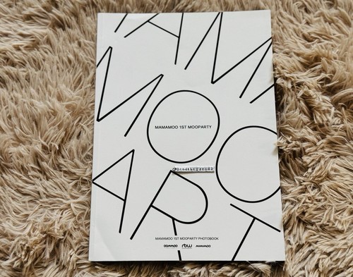 Mamamoo ファーストファンミ MOO Party フォトブック＆DVD Mamamoo 1st MooParty Photobook DVD New Sealed Rare OOP