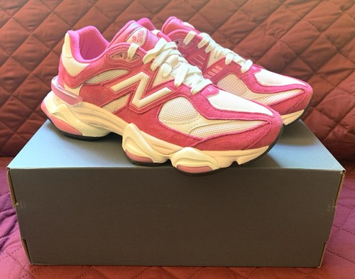 Pre-owned New Balance Balance 9060 Limited Edition Fuchsia Pink White U9060fp - Sizes 7.5w-9w