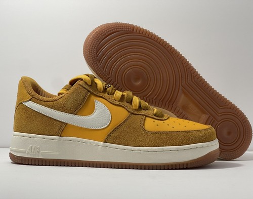 Nike Air Force 1 Low 'First Use 1971' Gold Suede Gum DA8302