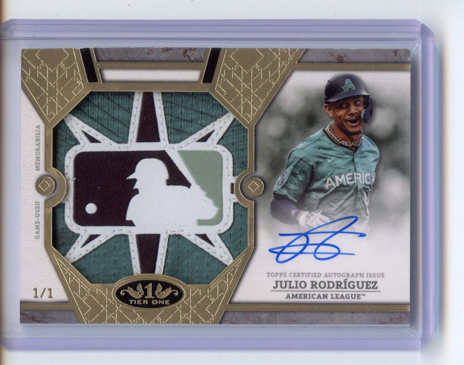 イチロー 直筆サインカード topps FIVE STAR イチロージャージカード