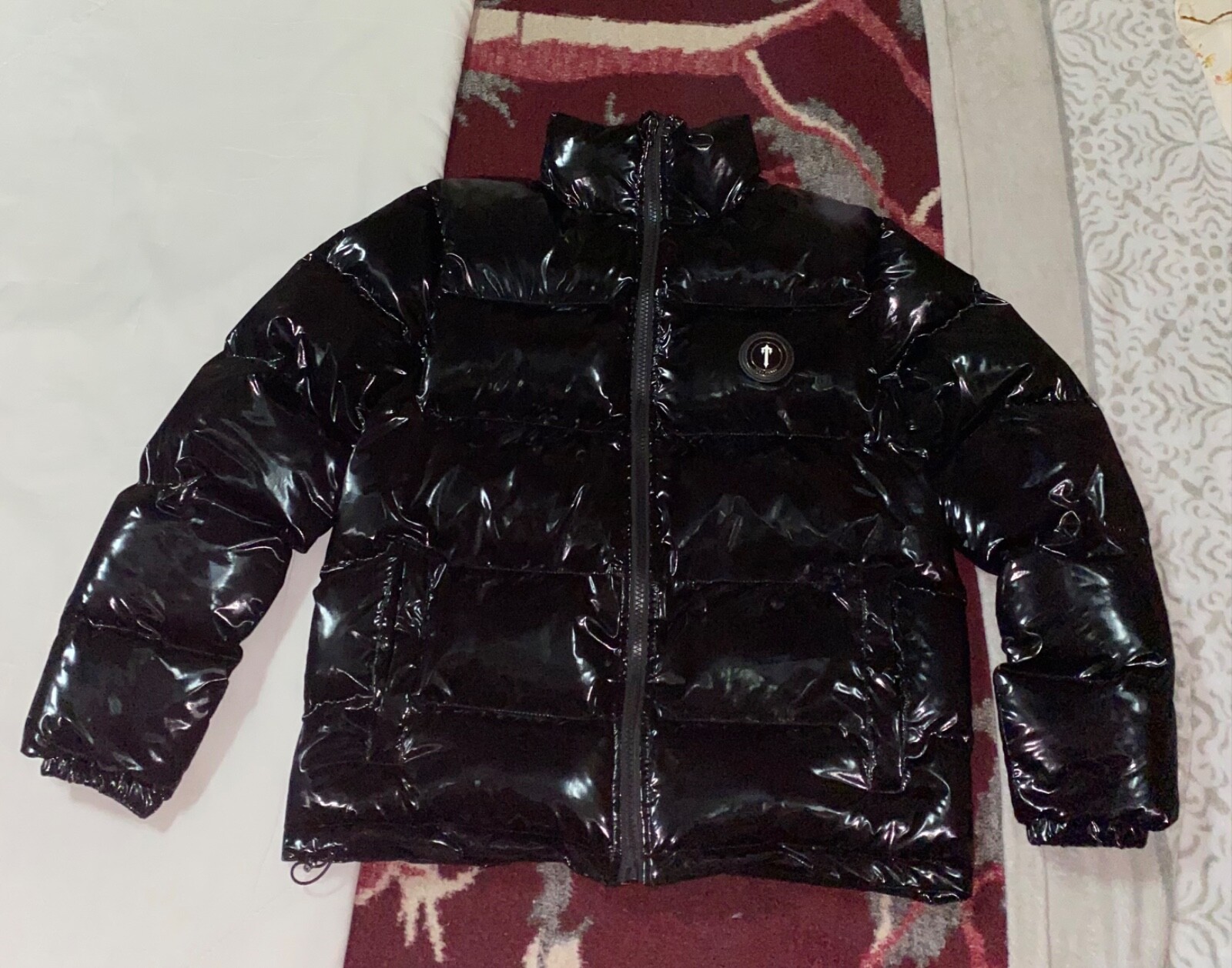 TRAPSTAR SHINY BLACK IRONGATE JACKET DETACHABLE HOOD | eBay TRAPSTAR SHINY BLACK IRONGATE JACKET DETACHABLE HOOD | eBay