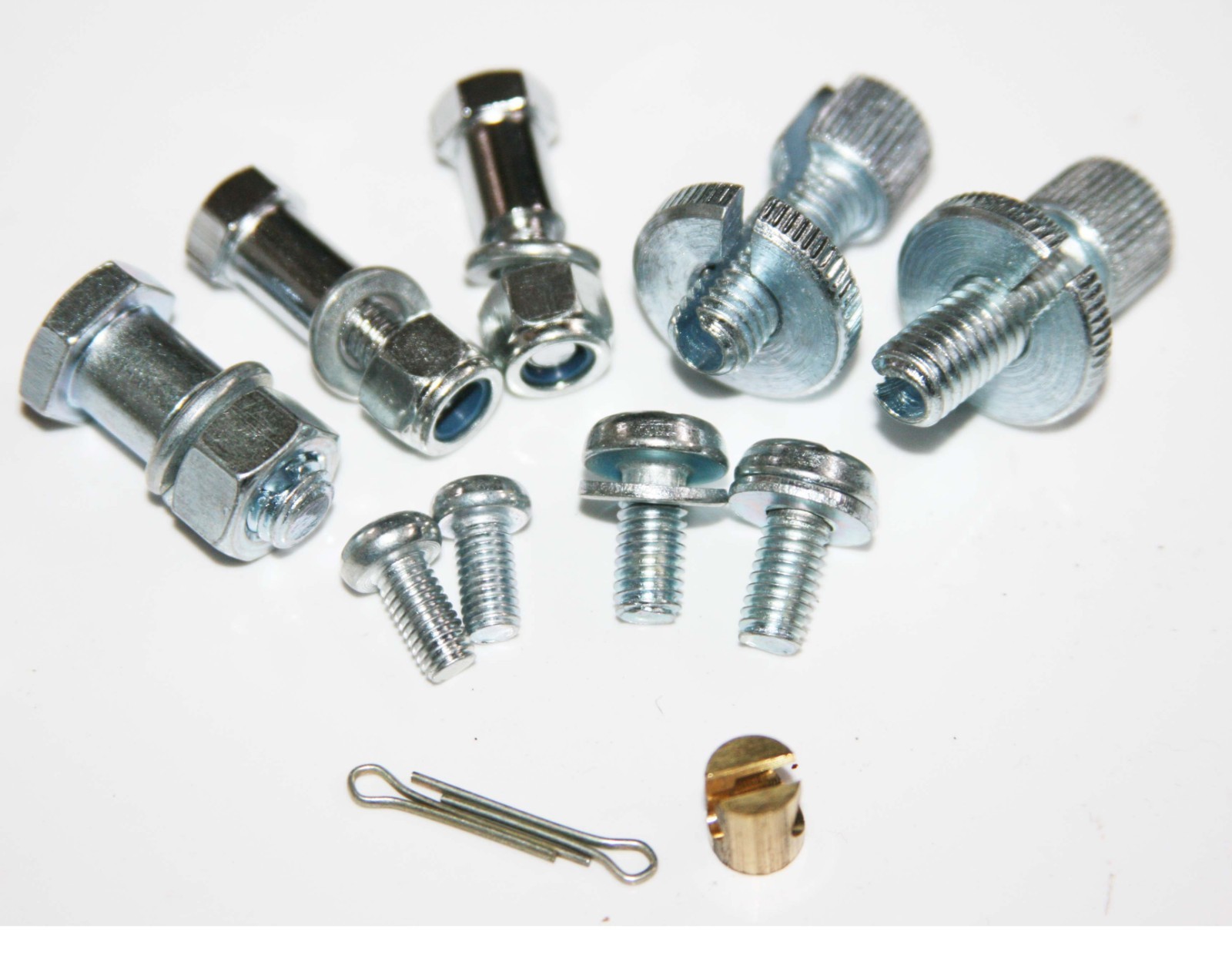 Complete Body Chassis Nut Bolts Fixing Kit For Yamaha RX100 Motorcycle  