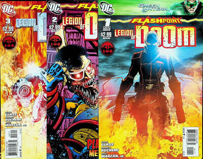 Flashpoint - Legion of Doom  3-issue series   I combine shipping!