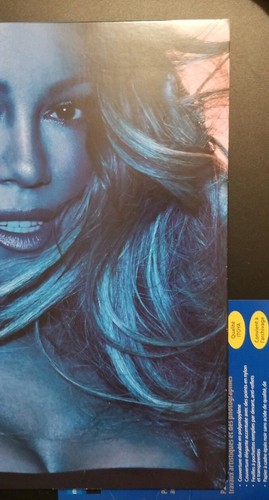 MARIAH CAREY signed auto CAUTION Vinyl LP Diva