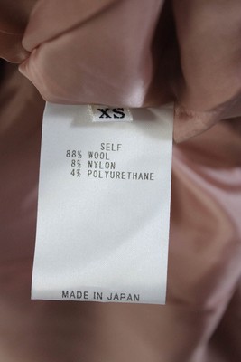 Pre-owned Adeam Womens Ruched Dress Mauve Pink Size Xs