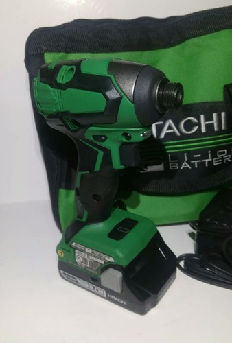 Hitachi 18V Cordless COMPACT Impact Driver Kit WH18DBFL2S Brand New