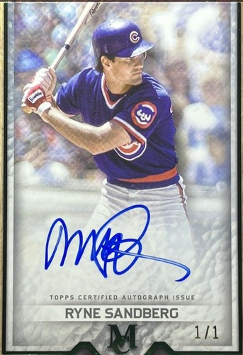 2023 Topps Museum Collection - Ryne Sandberg #AA-RS