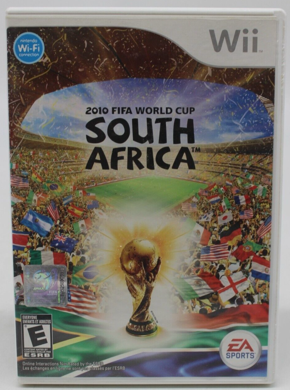 2010 FIFA World Cup South Africa Wii Nintendo Game Soccer