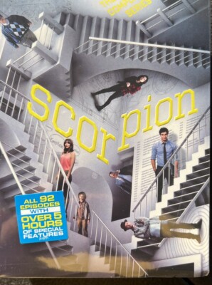 Scorpion The Complete Series season 1-4 (DVD 24-Discs Set ) Region 1
