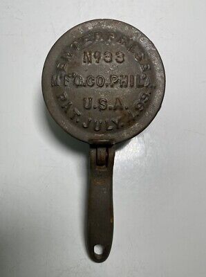 Antique/Vintage ENTERPRISE Ice Shaver Cast Iron Patent July 4th, 1893