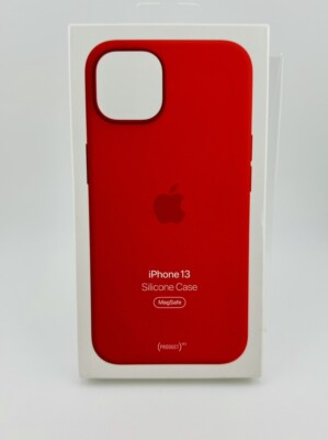 Original Apple iPhone 13 Silikon Case Hülle MagSafe MM2C3ZM/A Rot (PRODUCT) RED
